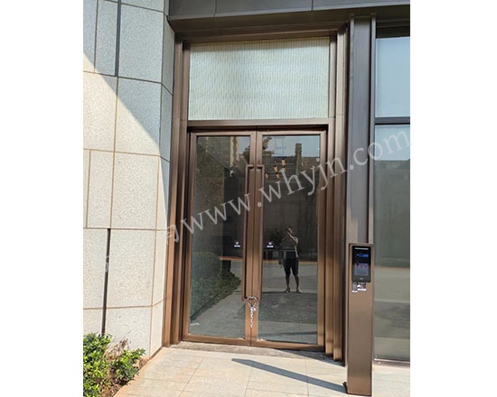 單元入戶地簧門及門禁